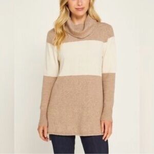 Athleta Tunic Sweater Cowl Neck